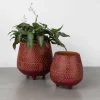 Hattaya Red Terracotta Planter with Feet