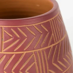 Hattaya Red Terracotta Planter with Feet