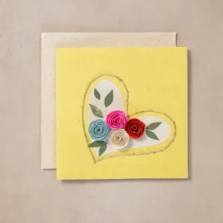 Heart in Bloom Card