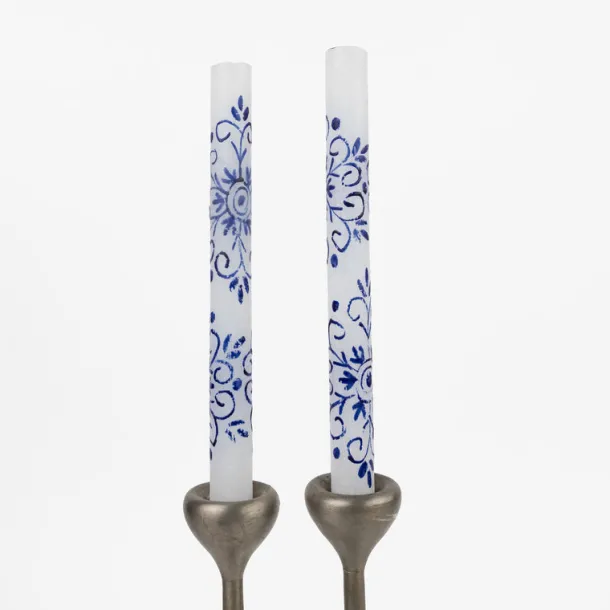 Henna Painted Taper Candles