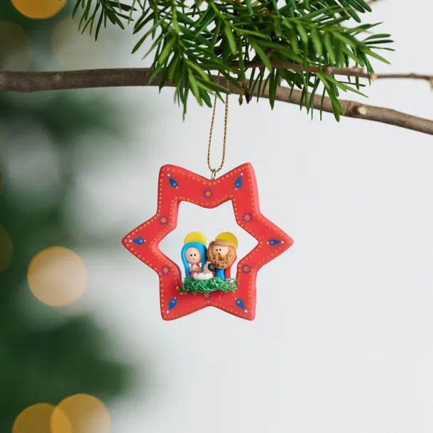 Holy Family Bread Dough Ornament