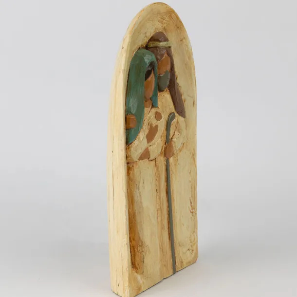 Holy Family Wood Carving