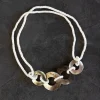 Infinite Loops Shell Necklace
