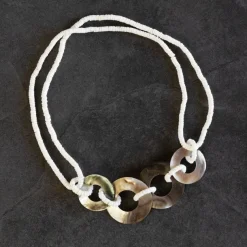Infinite Loops Shell Necklace