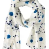 Ink Splatters Silk Scarf