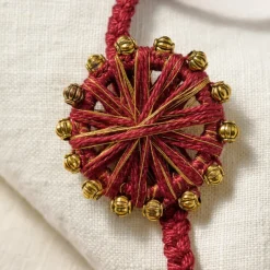 Irfan Wrapped Thread Bracelet & Choker