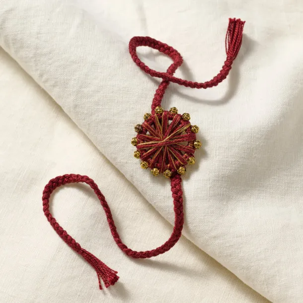 Irfan Wrapped Thread Bracelet & Choker
