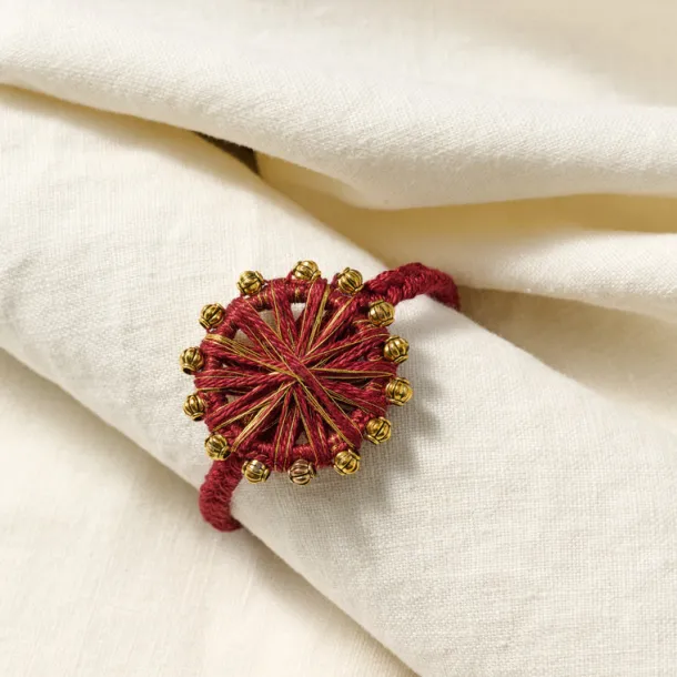 Irfan Wrapped Thread Bracelet & Choker