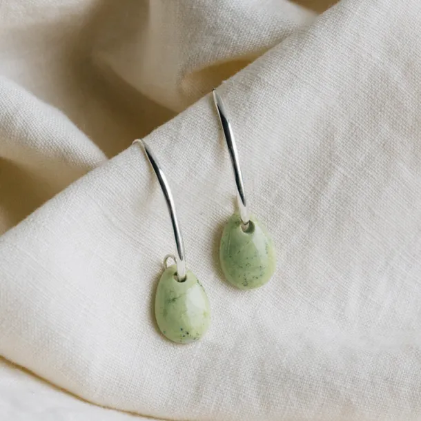 Isha Silver Earrings