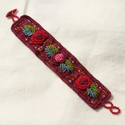 Ishaal Rose Beaded Bracelet