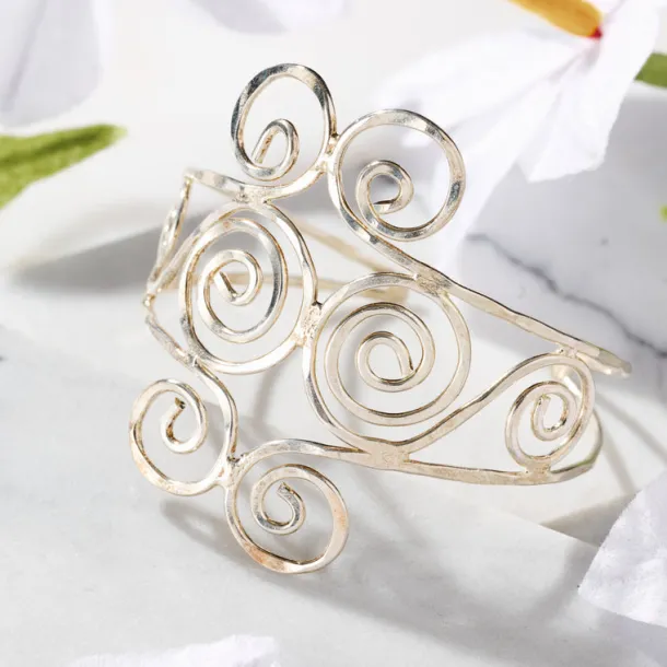 Jala Swirl Cuff Bracelet