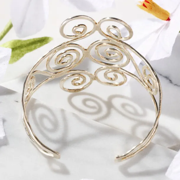 Jala Swirl Cuff Bracelet
