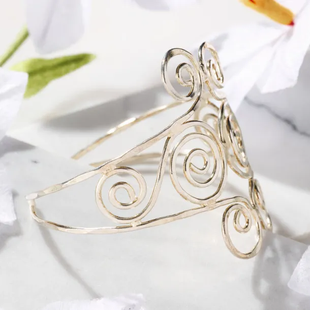 Jala Swirl Cuff Bracelet