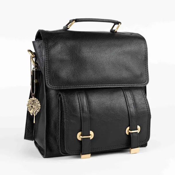 Jarni Leather Convertible Backpack