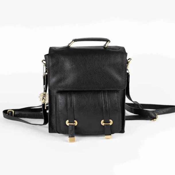 Jarni Leather Convertible Backpack