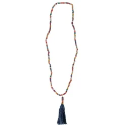 Jhabbe Tassel Pendant Necklace