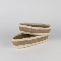 Jute French Bread Basket