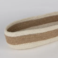 Jute French Bread Basket