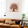 Jute Tree of Life Wall Hanging