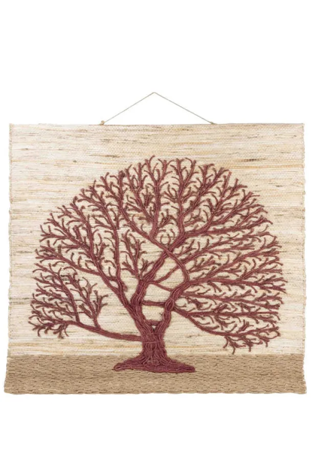 Jute Tree of Life Wall Hanging