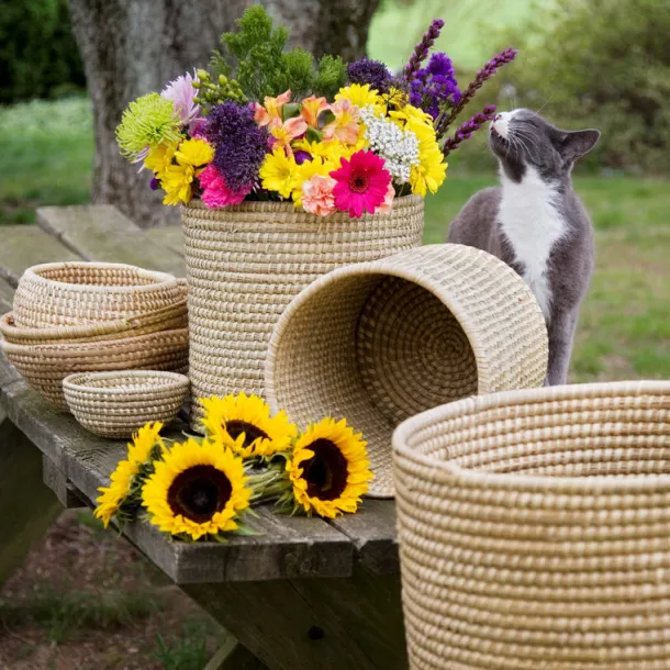 Kaisa Grass Basket Bowl
