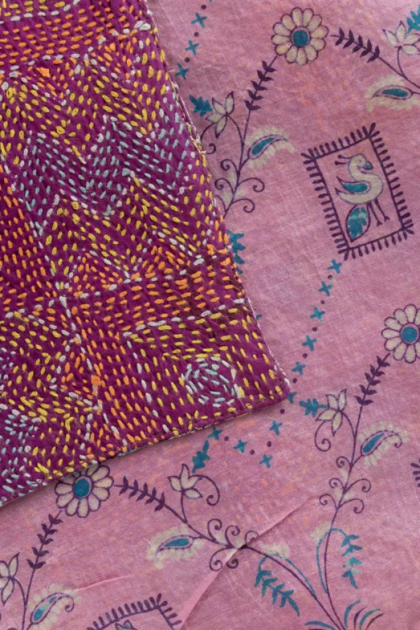 Kantha Silk Scarf