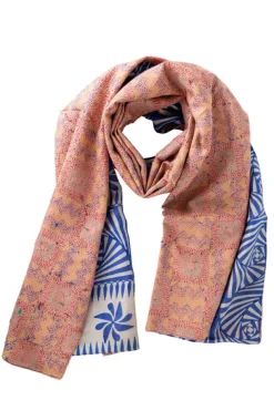Kantha Silk Scarf