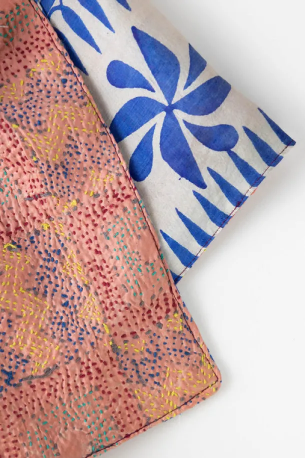 Kantha Silk Scarf