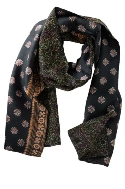 Kantha Silk Scarf
