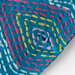 Kantha Silk Scarf