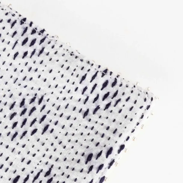 Kantha Stitch Coasters