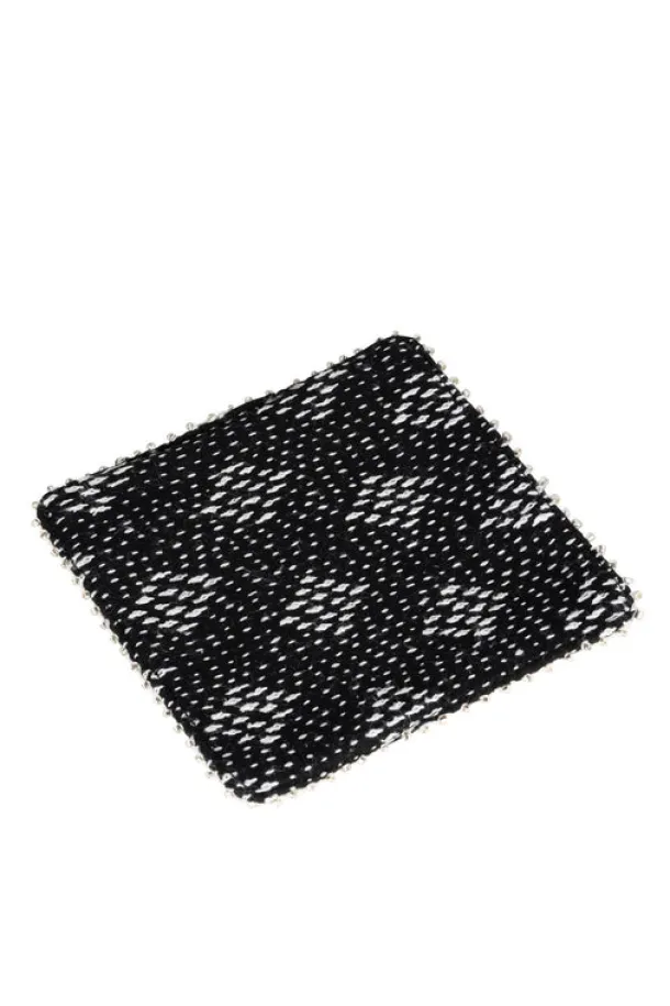 Kantha Stitch Coasters