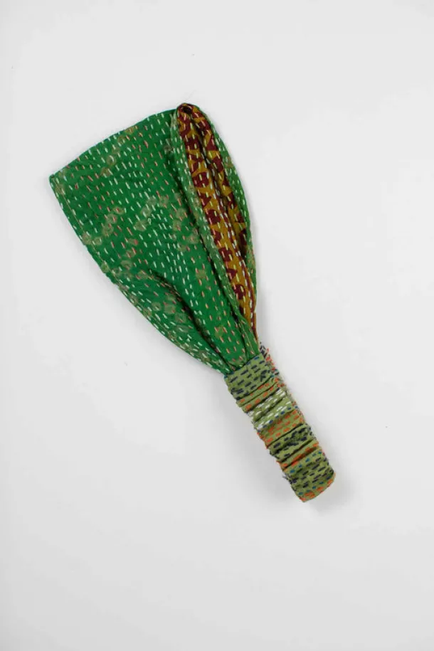 Kantha Stitch Headband