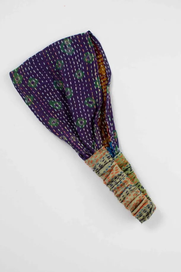 Kantha Stitch Headband