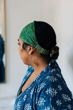 Kantha Stitch Headband