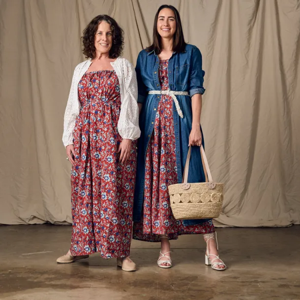 Kanya Floral Cotton Maxi Style Dress
