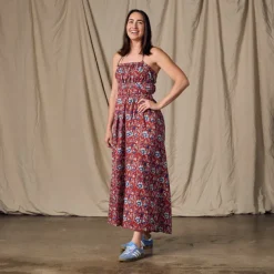 Kanya Floral Cotton Maxi Style Dress