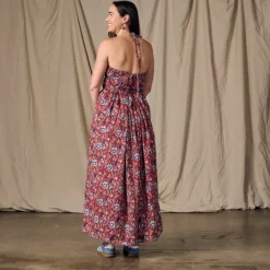 Kanya Floral Cotton Maxi Style Dress