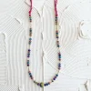 Kavya Recycled Sari Beaded Necklace