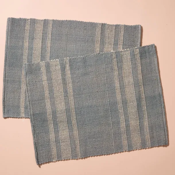 Khairo Handloomed Cotton Set of 2 Placemats