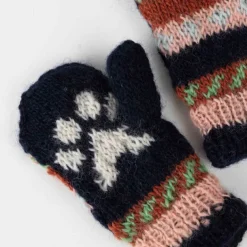 Kids Paw Print Mitts