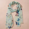 Komal Butterfly Chiffon Scarf