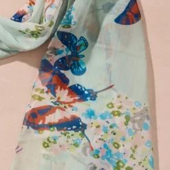 Komal Butterfly Chiffon Scarf