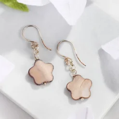 Kudu Mother of Pearl Earrings
