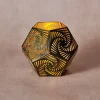 Kundalee Antique Copper Candleholder