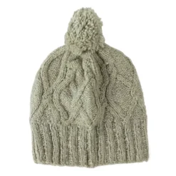 Le Ski Cable Knit Winter Hat - Sage