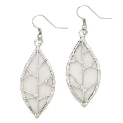 Leaf Capiz Earrings
