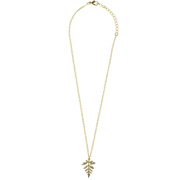 Leaf Charm Pendant Necklace