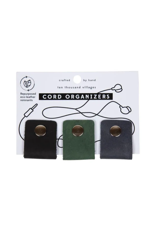 Leather Cord Organizers