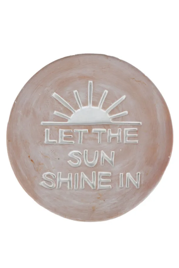 Let the Sun Shine In Garden Plaque